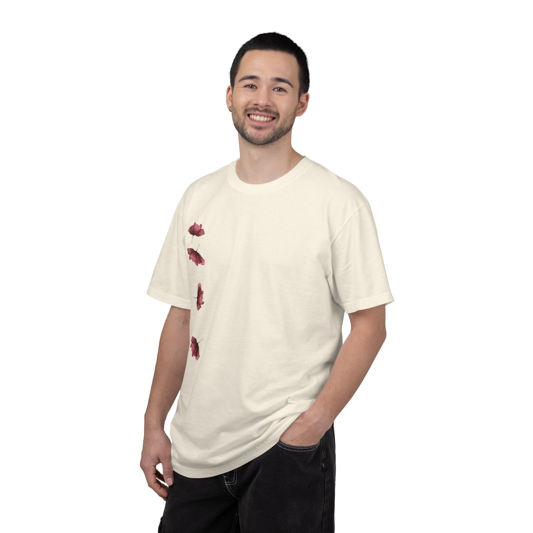 01 - Minimal Flower spring Tee
