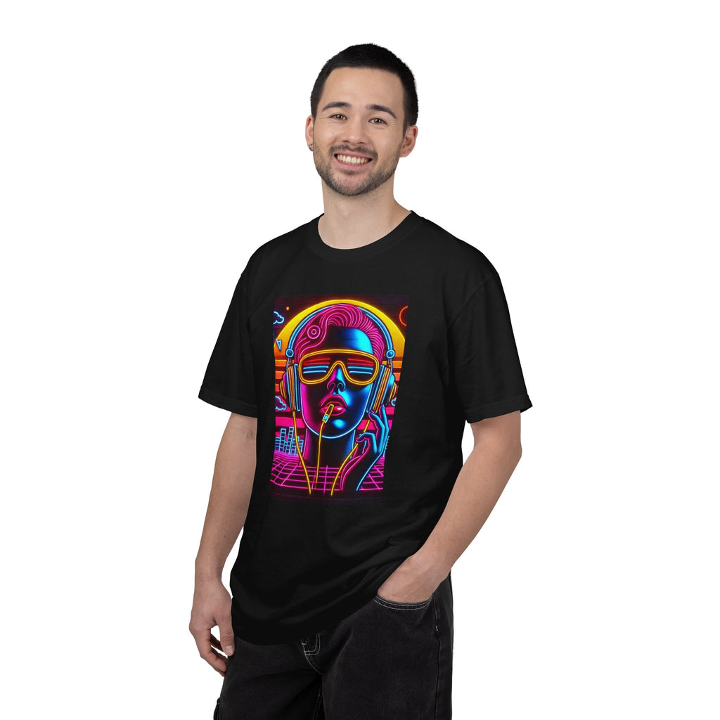 01 - Neon colourful Tee  / Tee Néon coloré