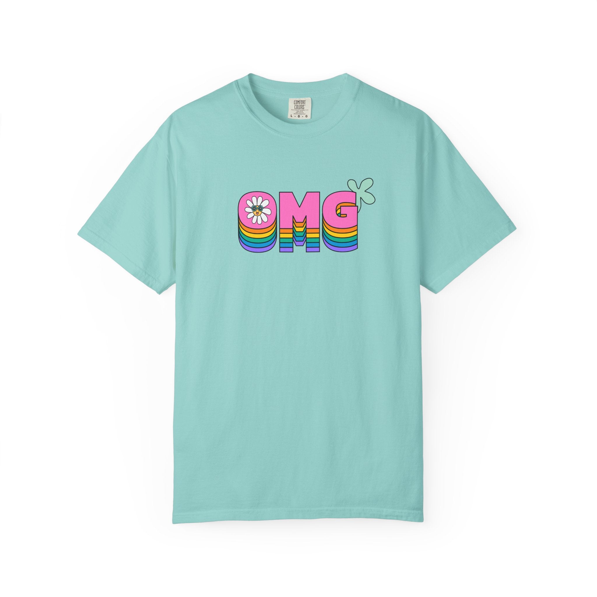 01 - Colorful retro tee 90s 80s / Tee rétro années 90 - 80