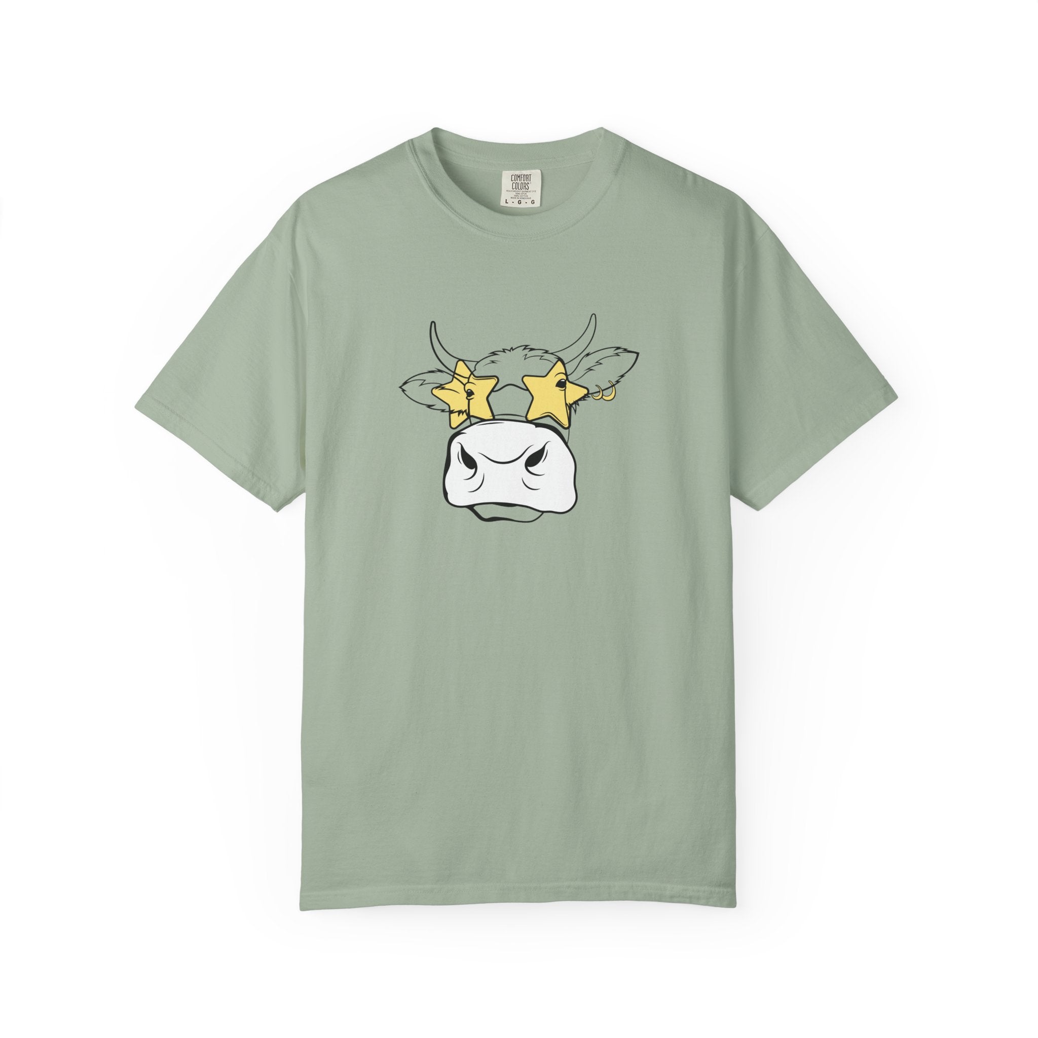 01 - Unisex Funny Cow Tee  / Tee unisex vache drôle