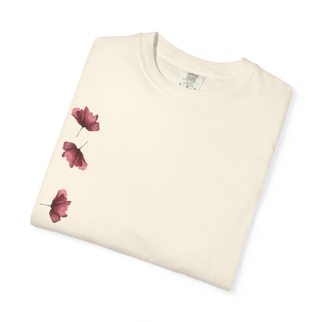 01 - Minimal Flower spring Tee