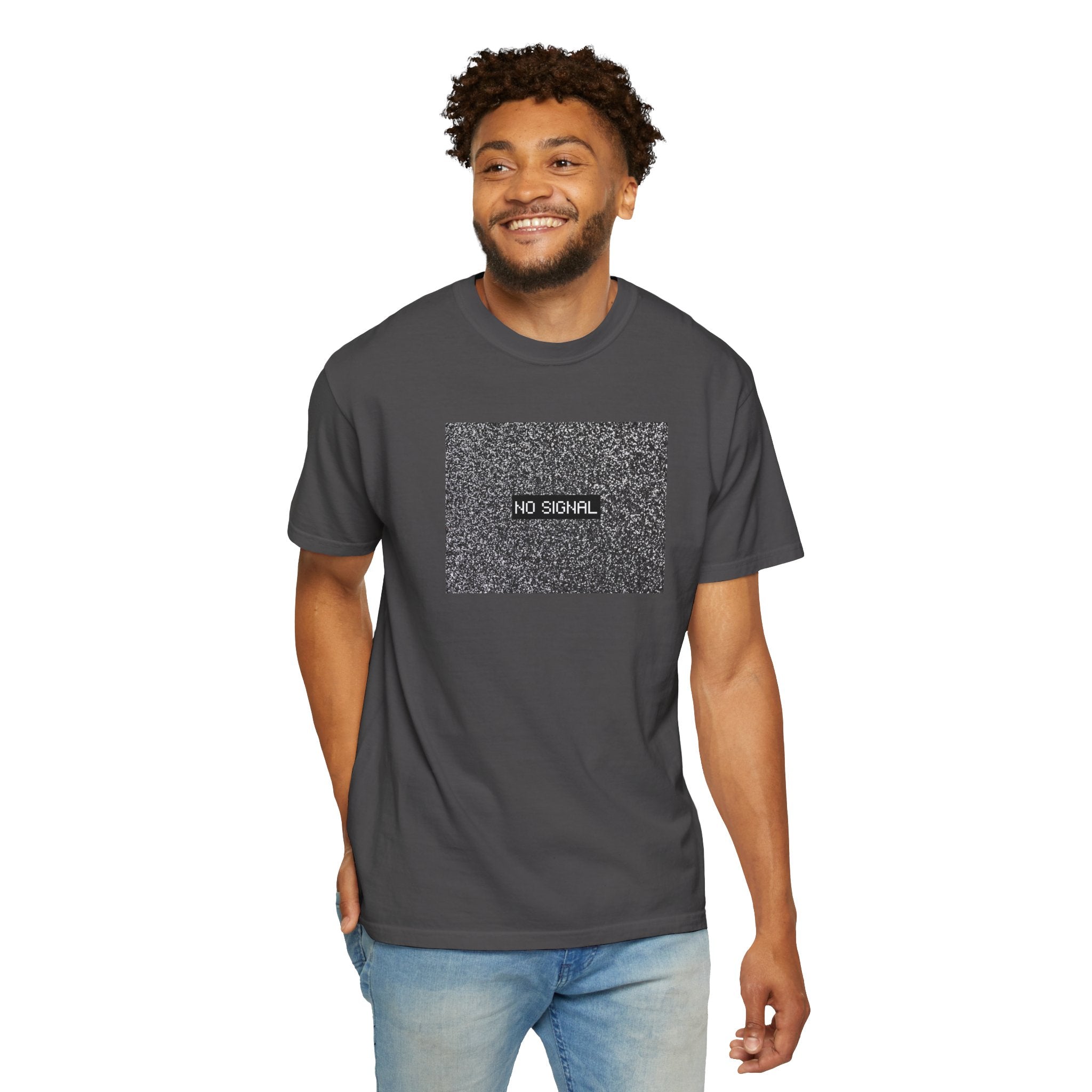 01 - Unisex No signal screen Tee