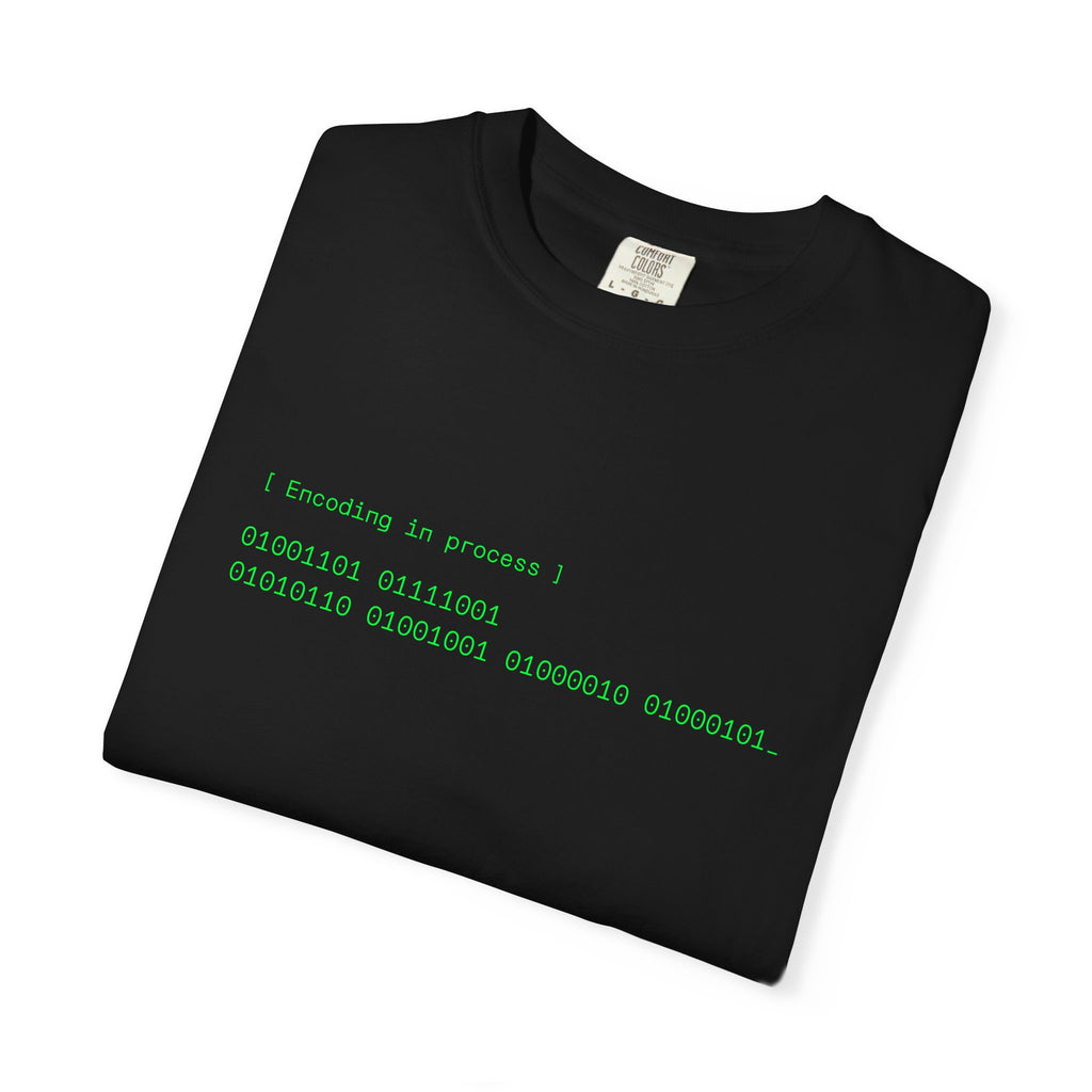01- Binary codes Encoding graphic Tee