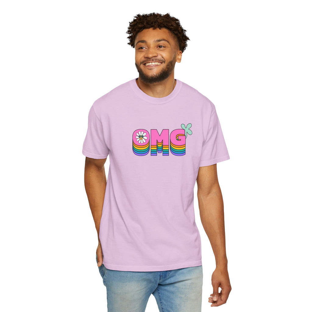 01 - Colorful retro tee 90s 80s / Tee rétro années 90 - 80