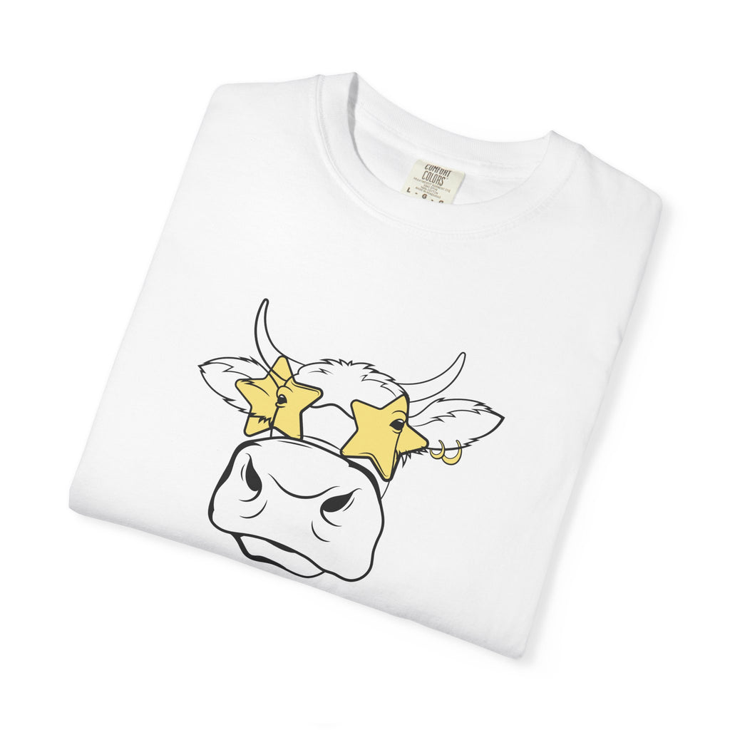 01 - Unisex Funny Cow Tee  / Tee unisex vache drôle