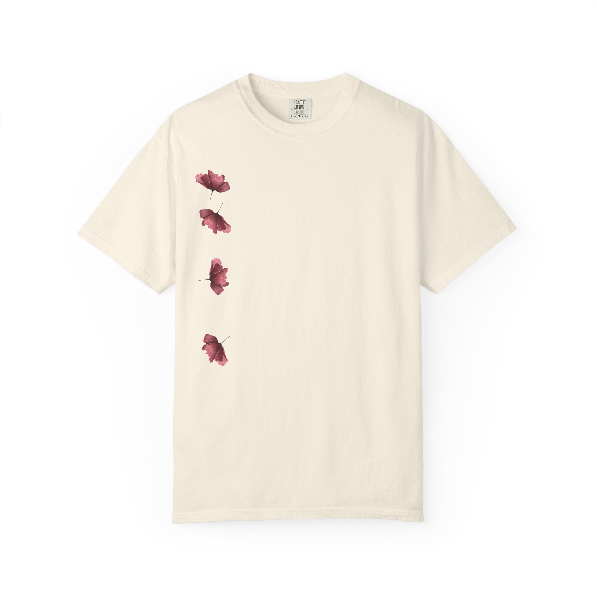 01 - Minimal Flower spring Tee