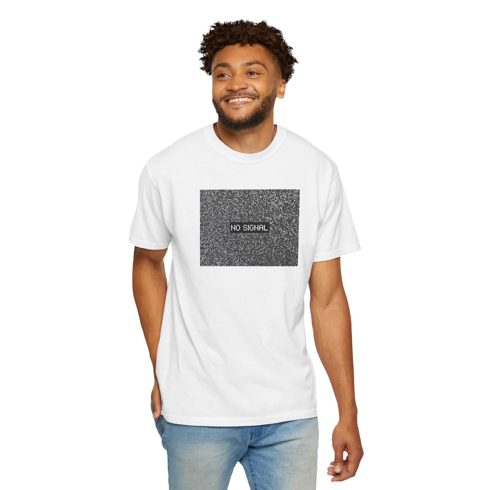 01 - Unisex No signal screen Tee