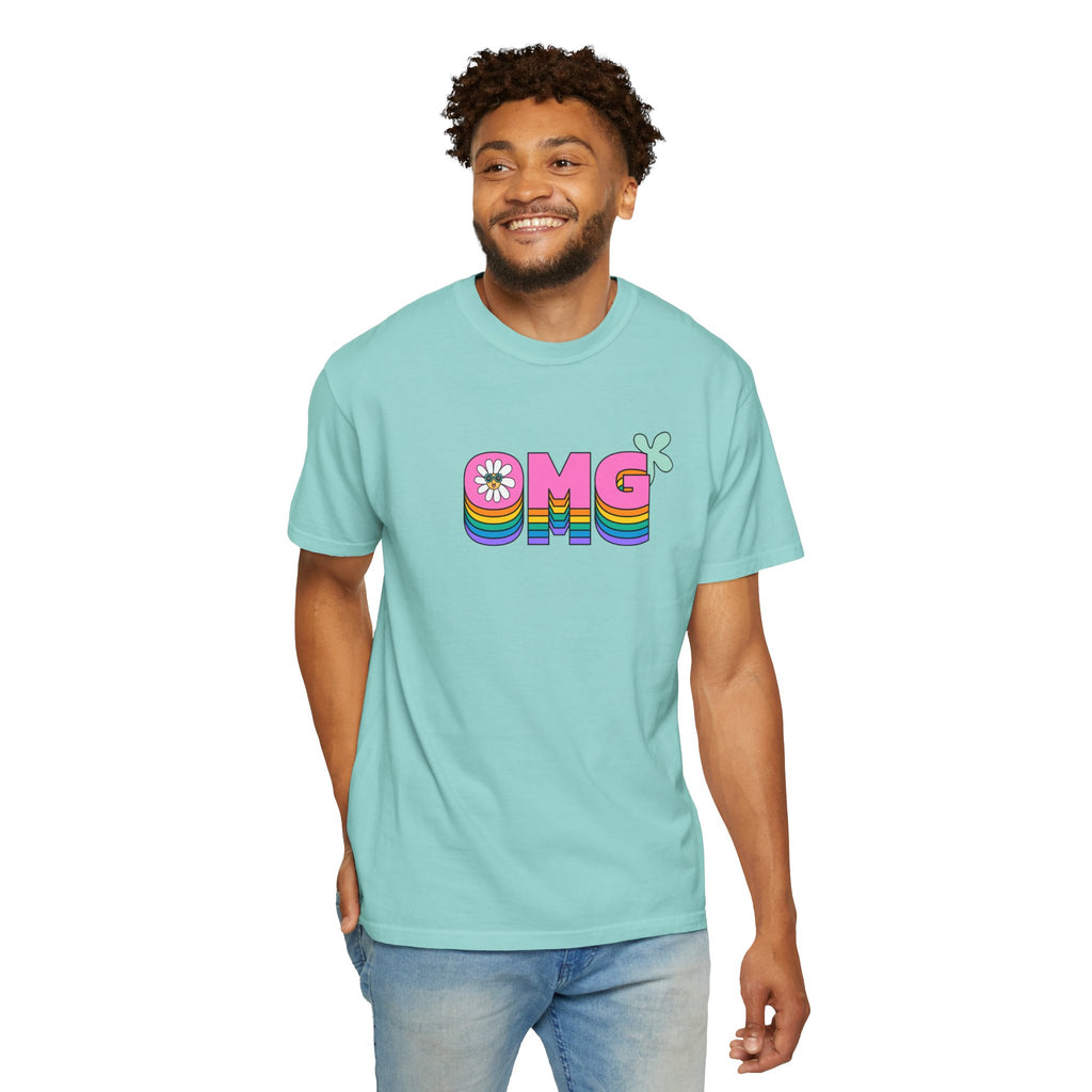 01 - Colorful retro tee 90s 80s / Tee rétro années 90 - 80