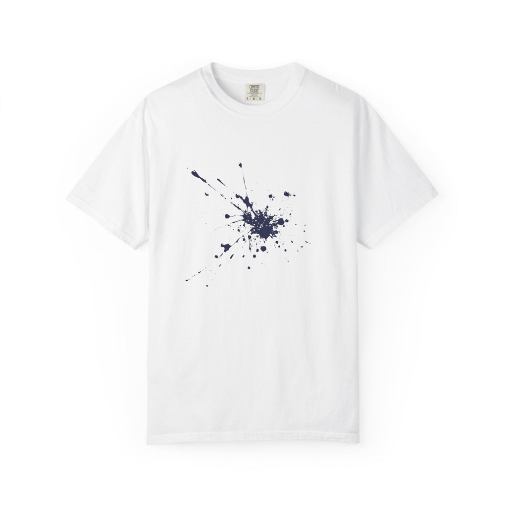 01- Unisex Paint splatter Tee