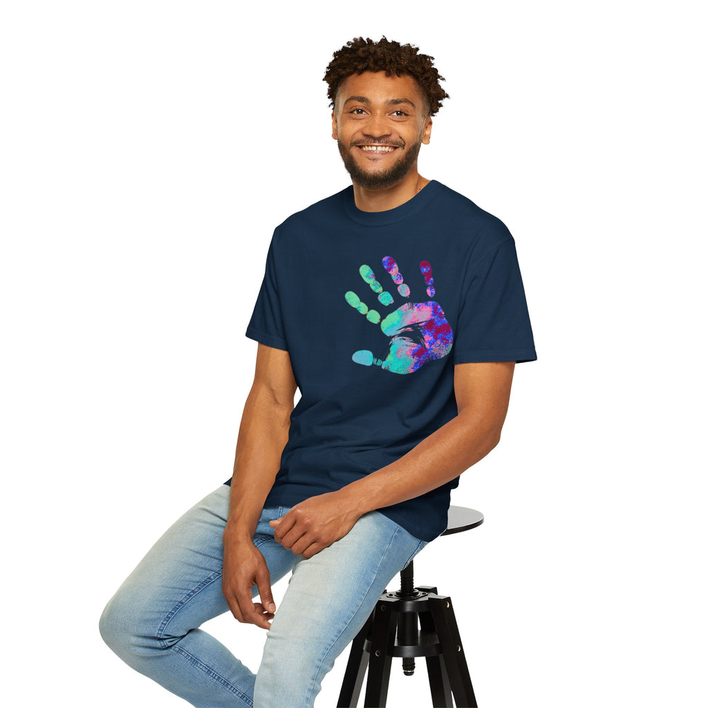 01 - Handprint Tee  / Tee empreinte