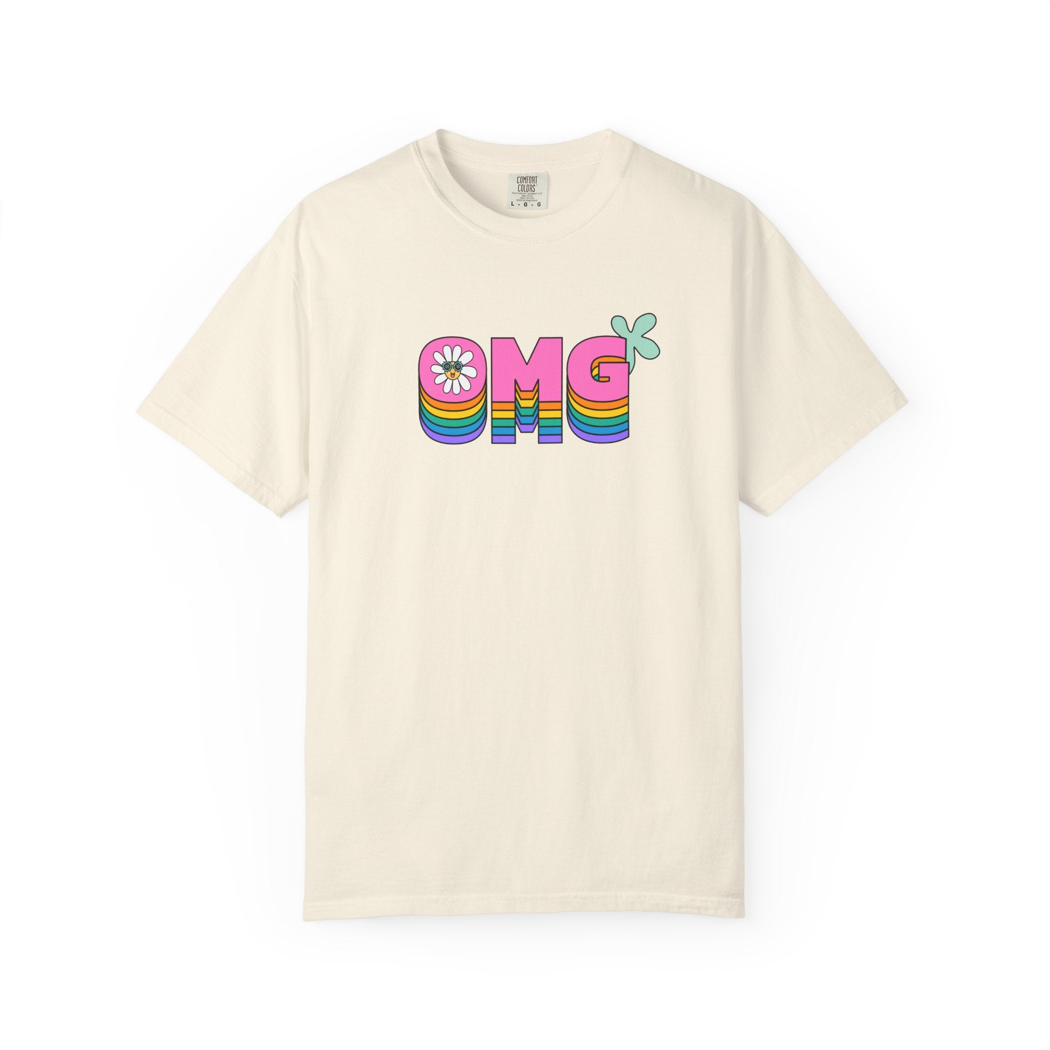 01 - Colorful retro tee 90s 80s / Tee rétro années 90 - 80
