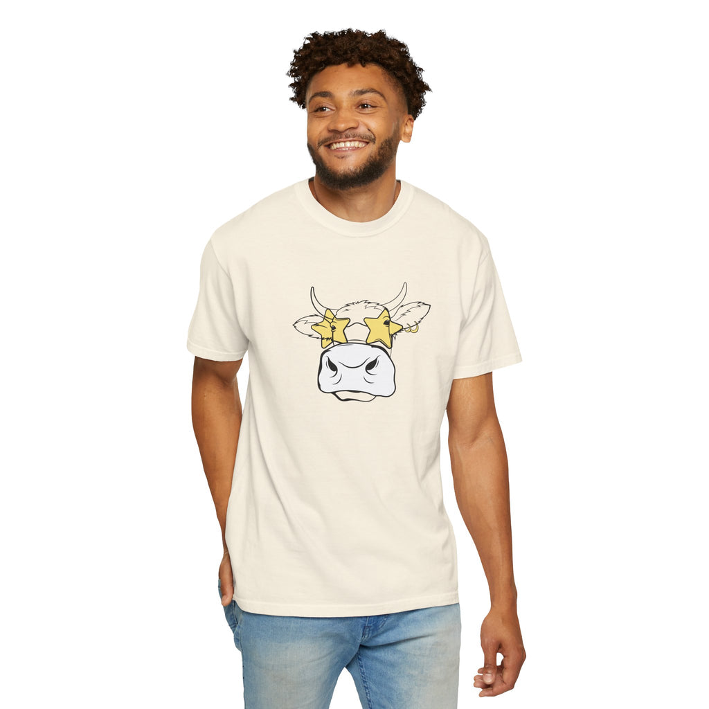 01 - Unisex Funny Cow Tee  / Tee unisex vache drôle