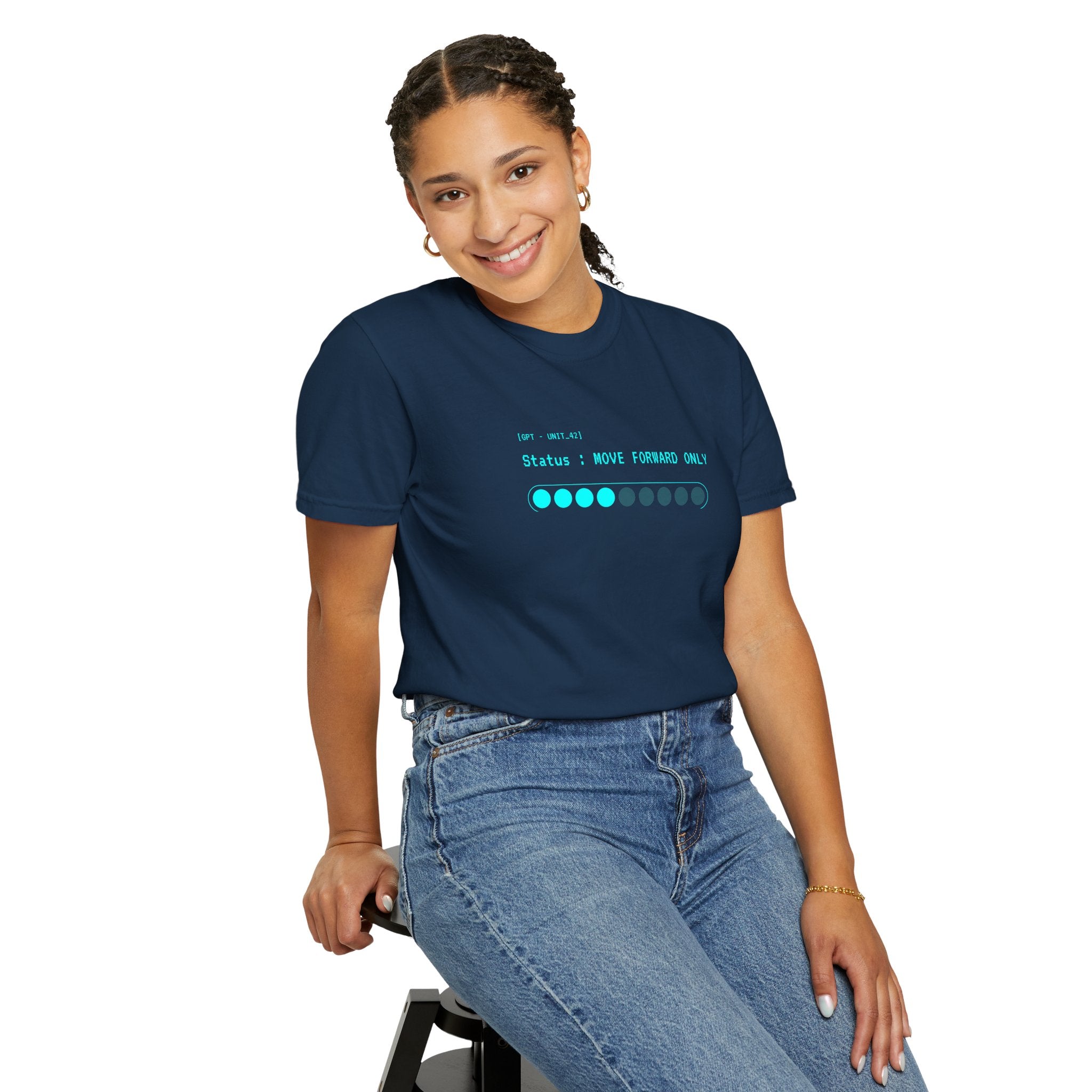 01-  Futuristic graphic Tee