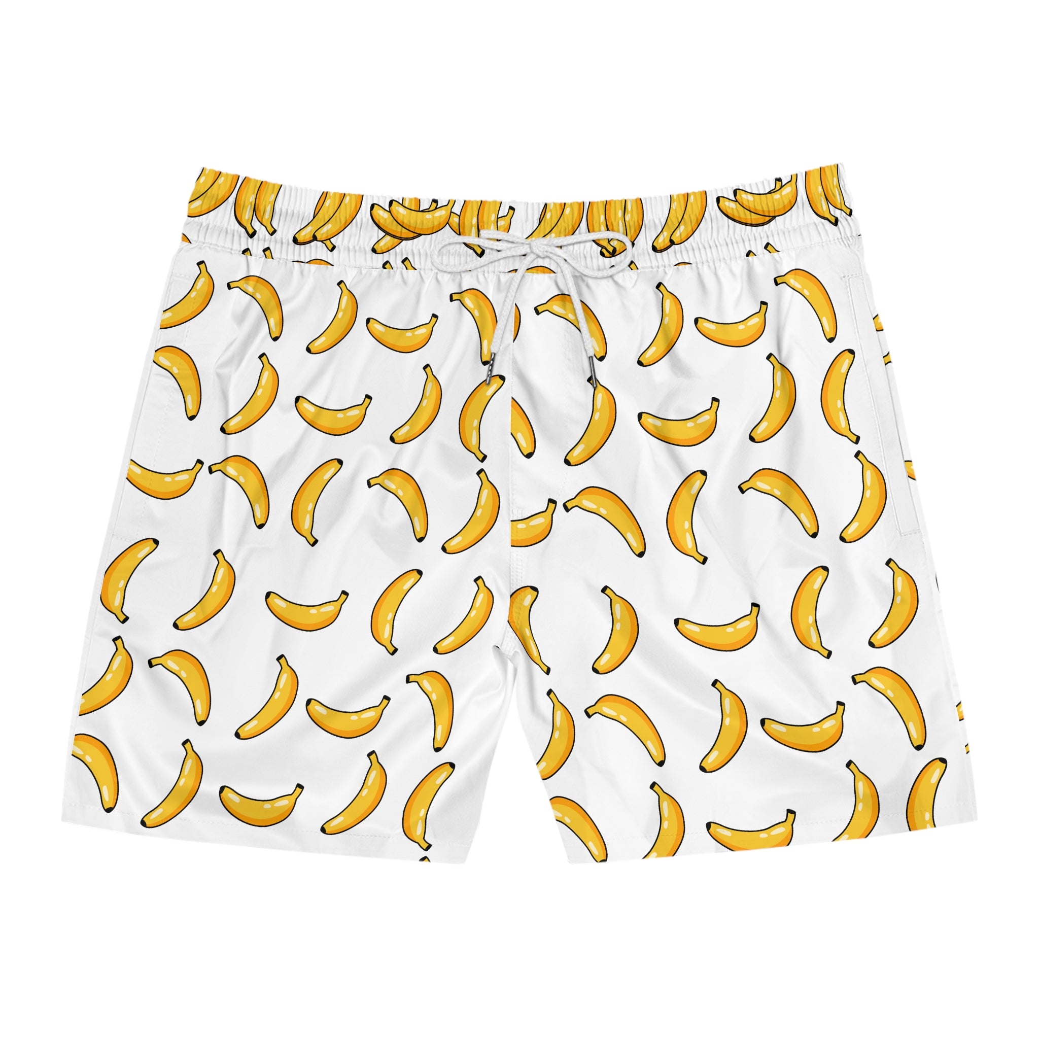 Badeshorts für Herren mit Bananen-Print