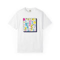 01 - Colorful retro Geometric Pop Tee 90s 80s / Tee coloré rétro Pop Géométrique années 90 - 80