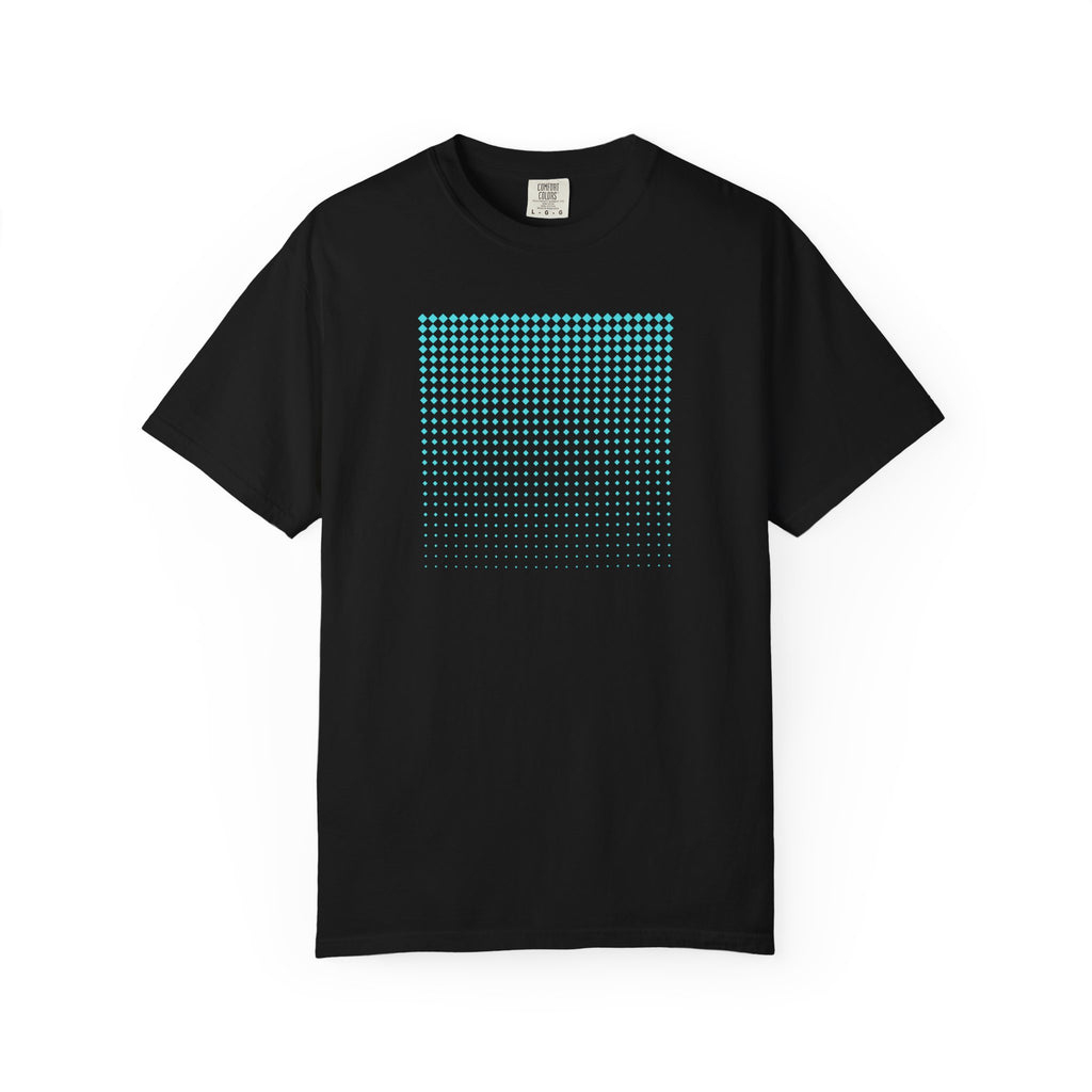 01- Unisex Blue Tech Tee