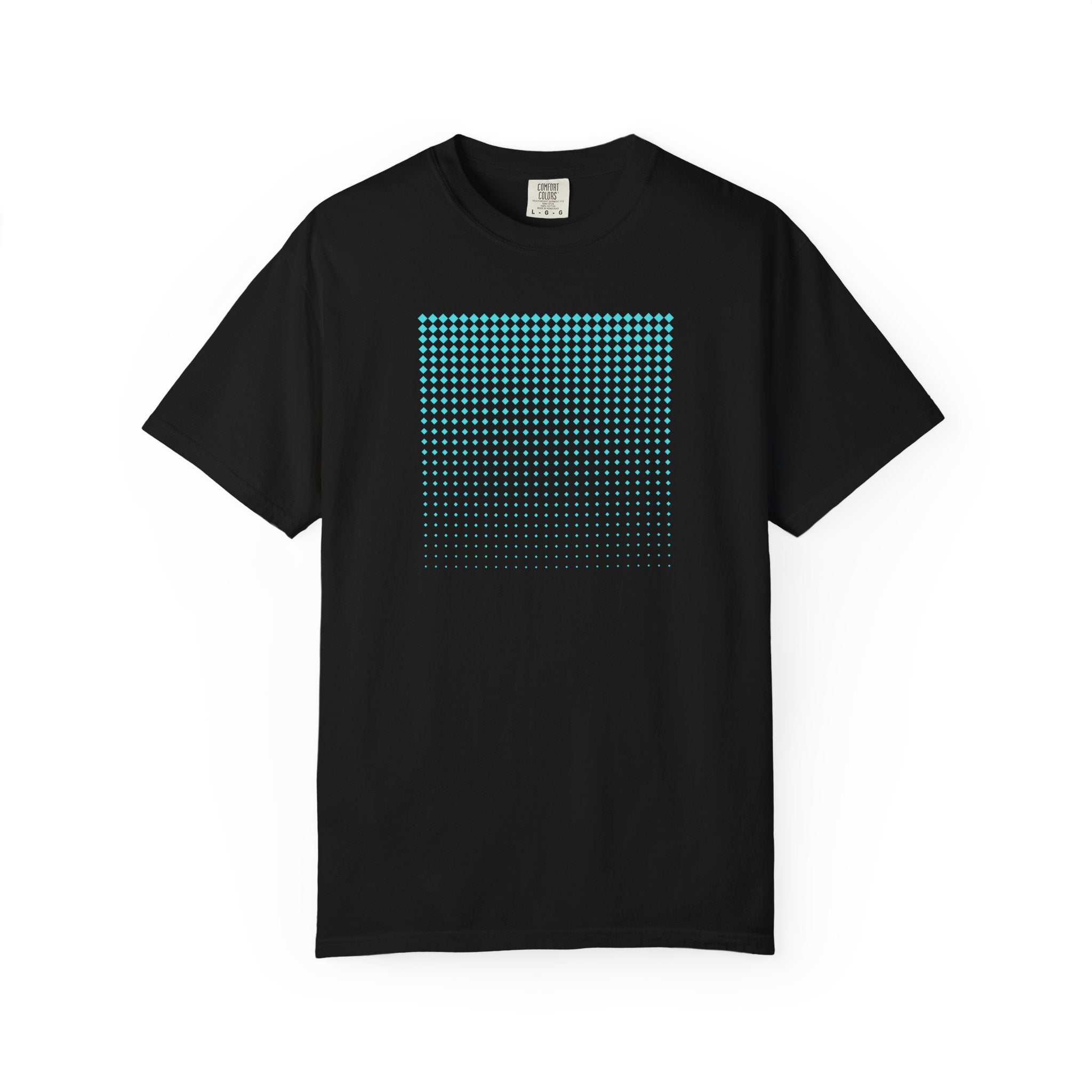01- Unisex Blue Tech Tee