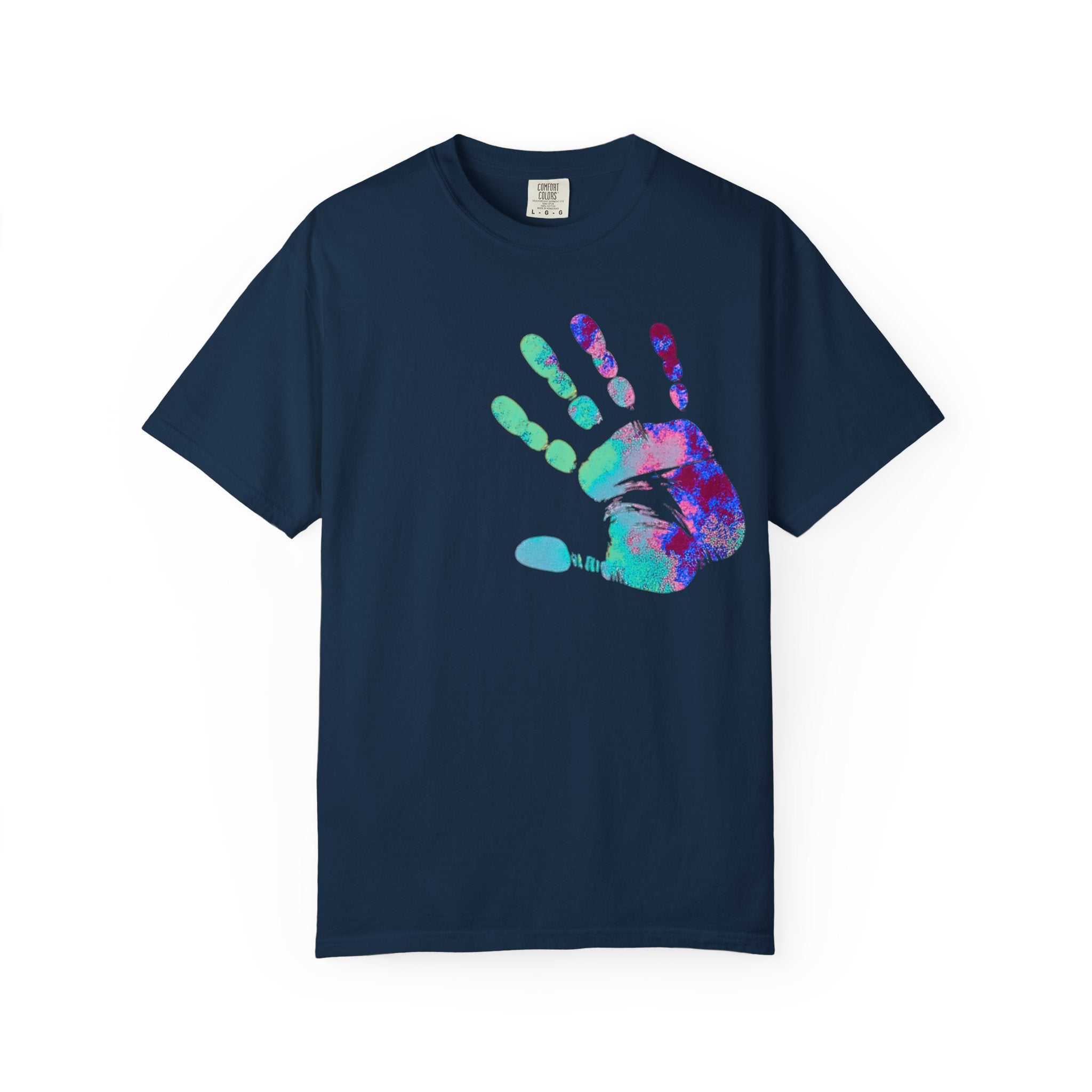 01 - Handprint Tee  / Tee empreinte