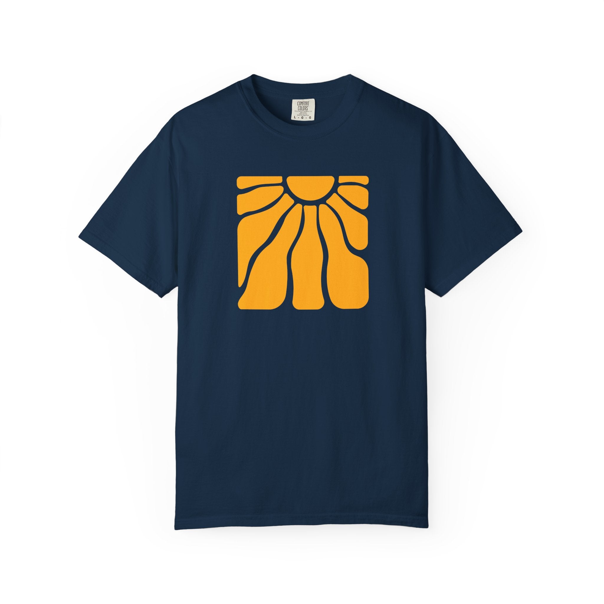 01- Unisex Groovy Sun Tee /  Tee Soleil Groovy unisexe