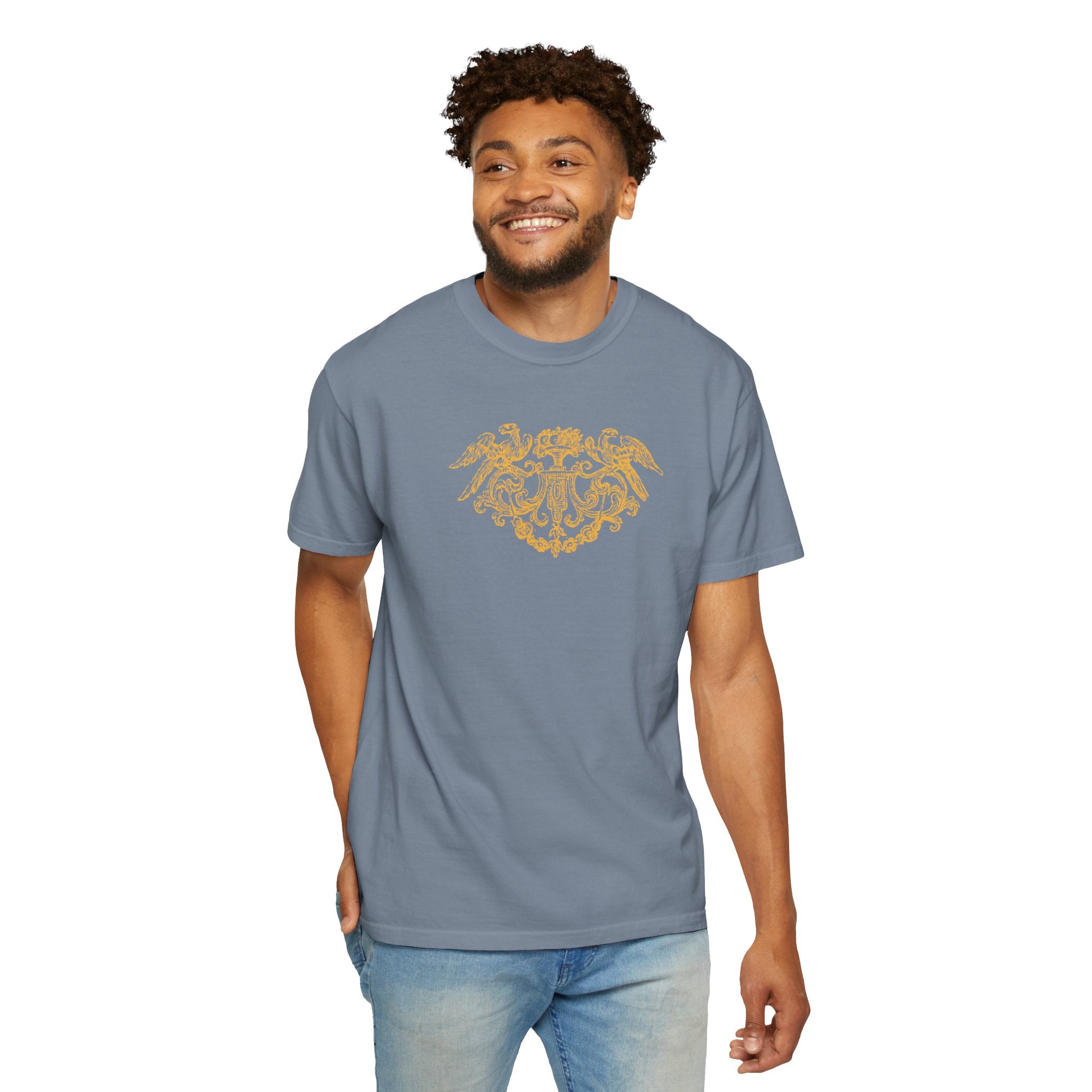 01 - Baroque pattern graphic Tee