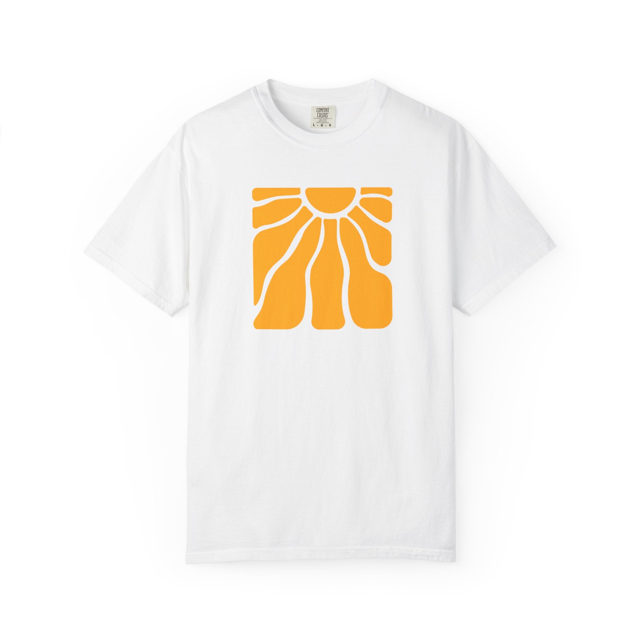 01- Unisex Groovy Sun Tee /  Tee Soleil Groovy unisexe
