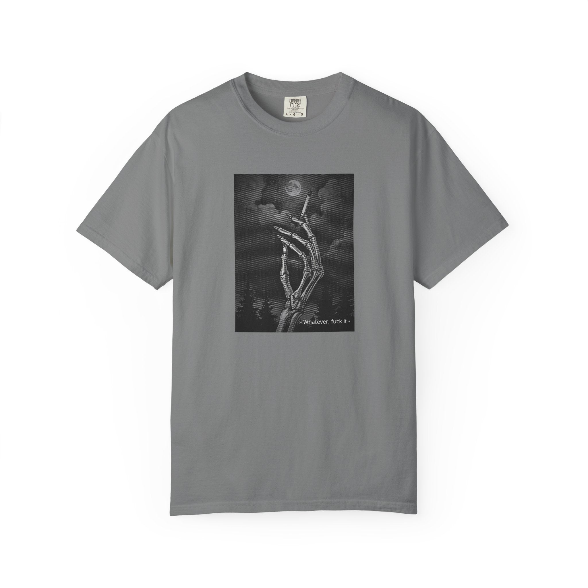 01 - Dark Squelette hand Graphic Tee