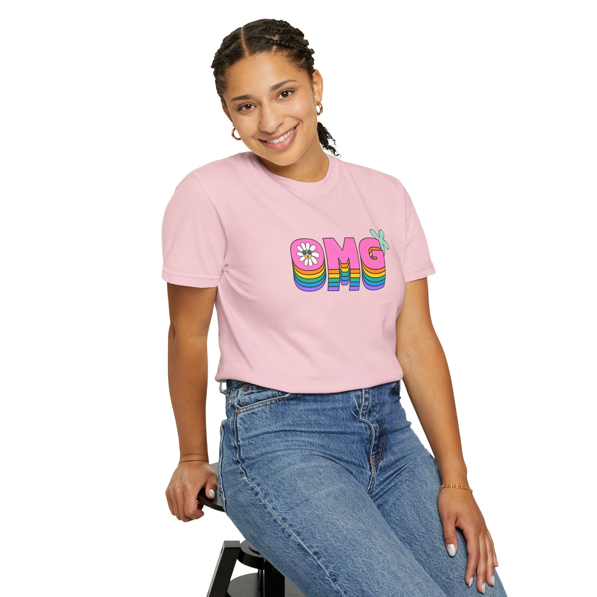 01 - Colorful retro tee 90s 80s / Tee rétro années 90 - 80