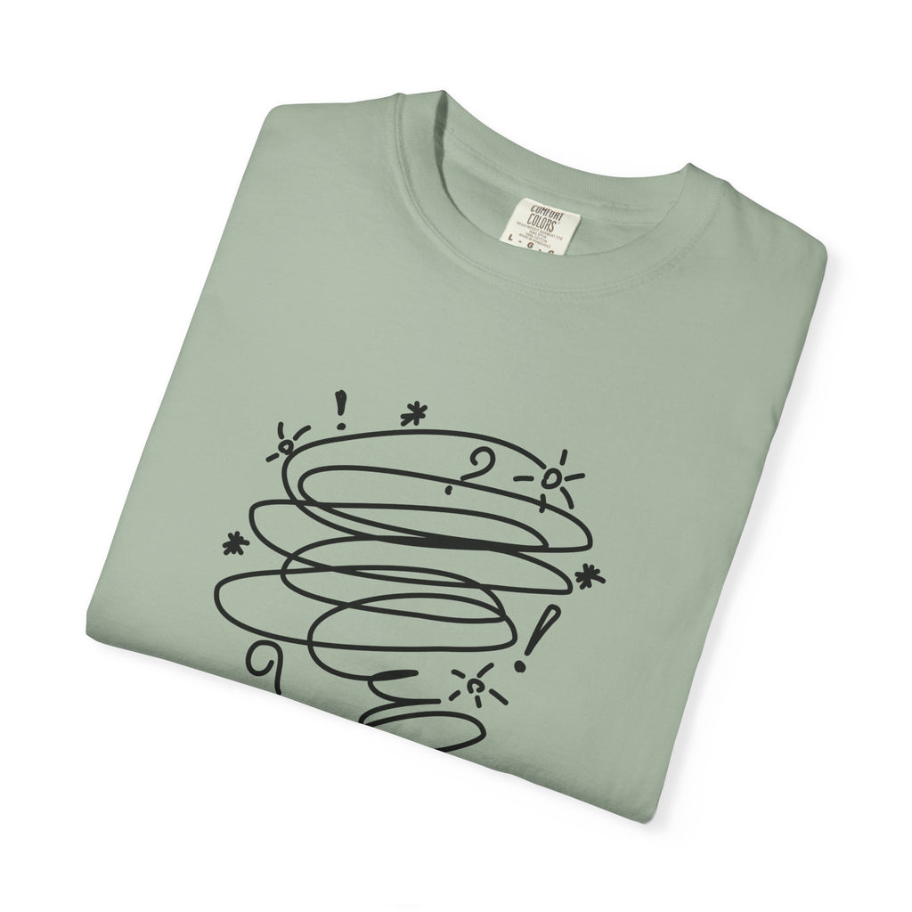 01- Minimal hand drawing Tee / Tee minimaliste dessin