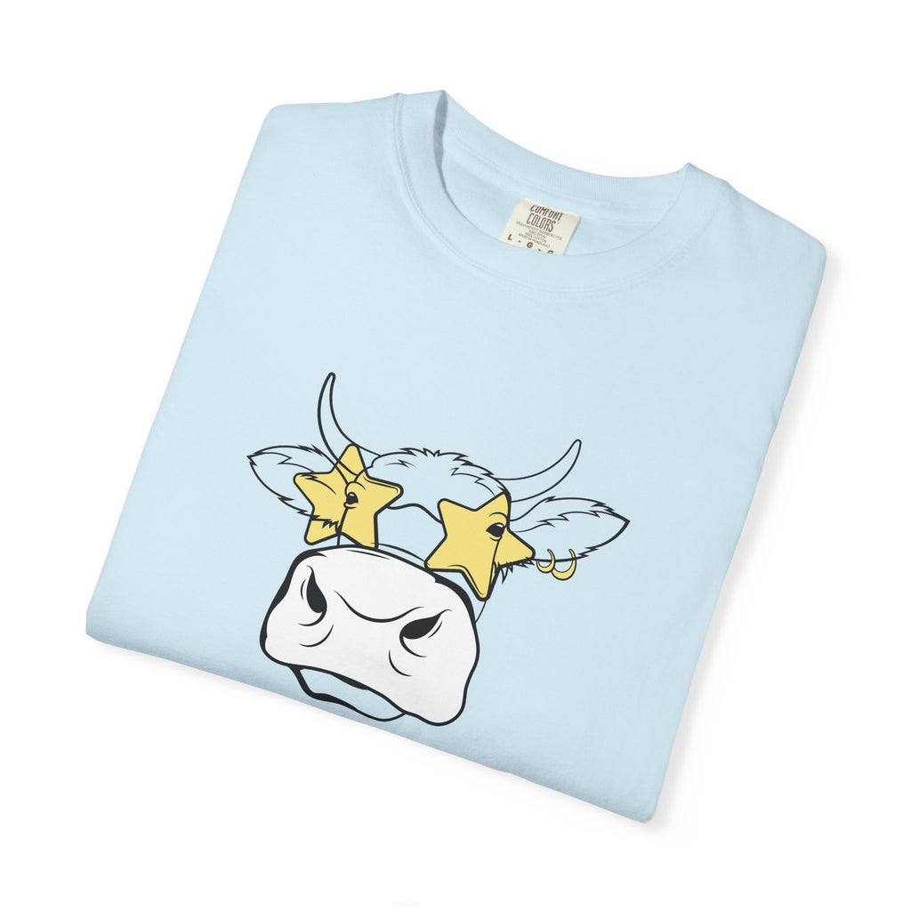 01 - Unisex Funny Cow Tee  / Tee unisex vache drôle