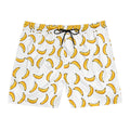 Badeshorts für Herren mit Bananen-Print