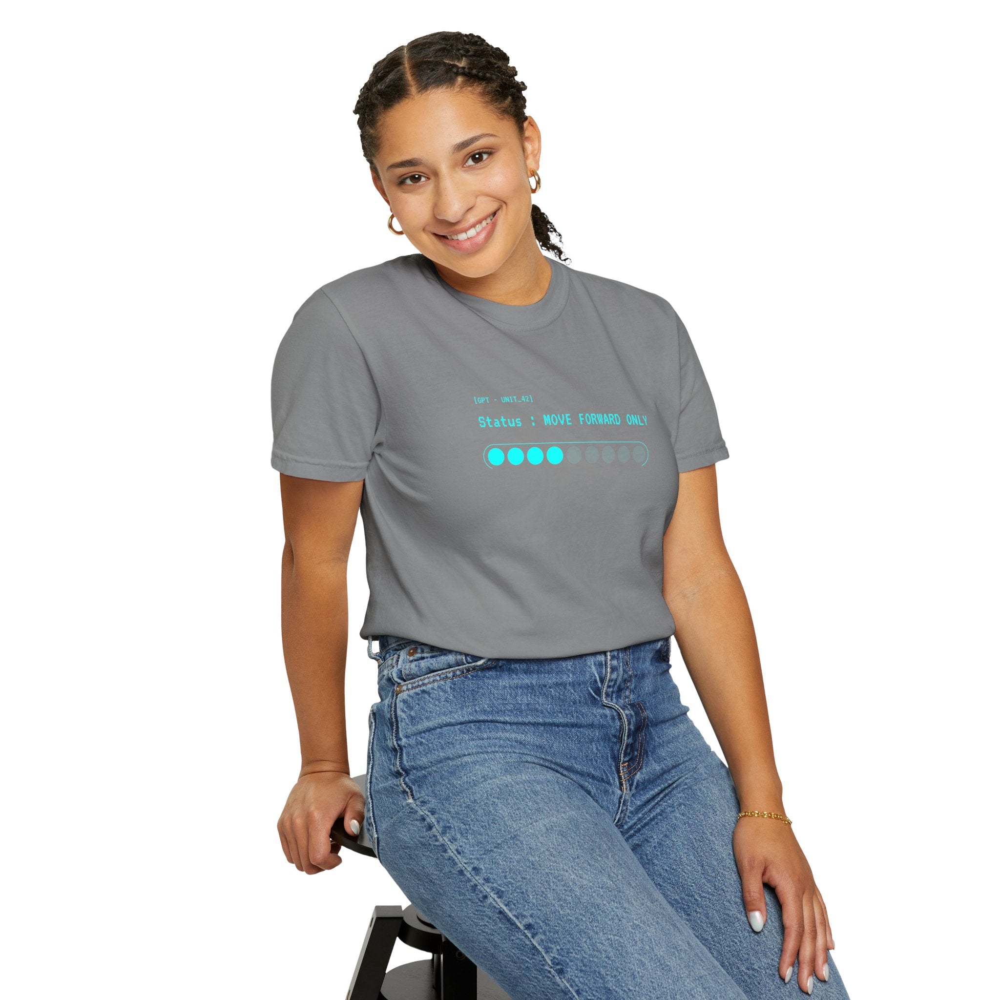 01-  Futuristic graphic Tee