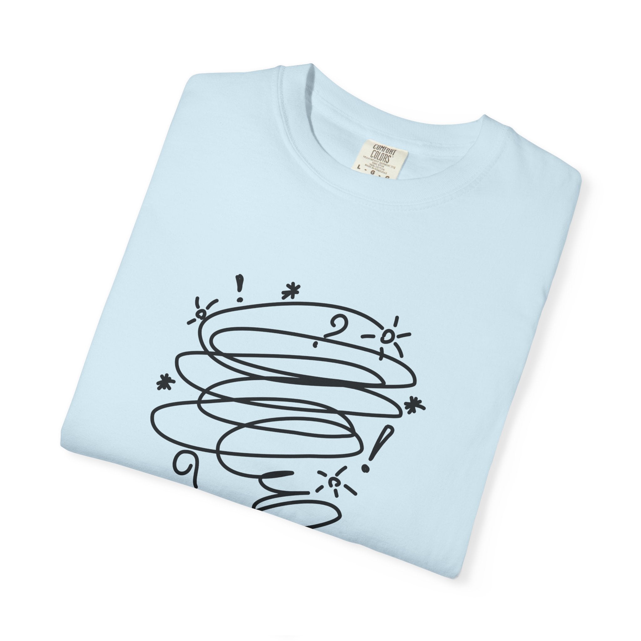 01- Minimal hand drawing Tee / Tee minimaliste dessin