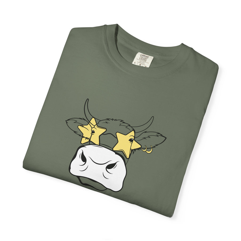 01 - Unisex Funny Cow Tee  / Tee unisex vache drôle
