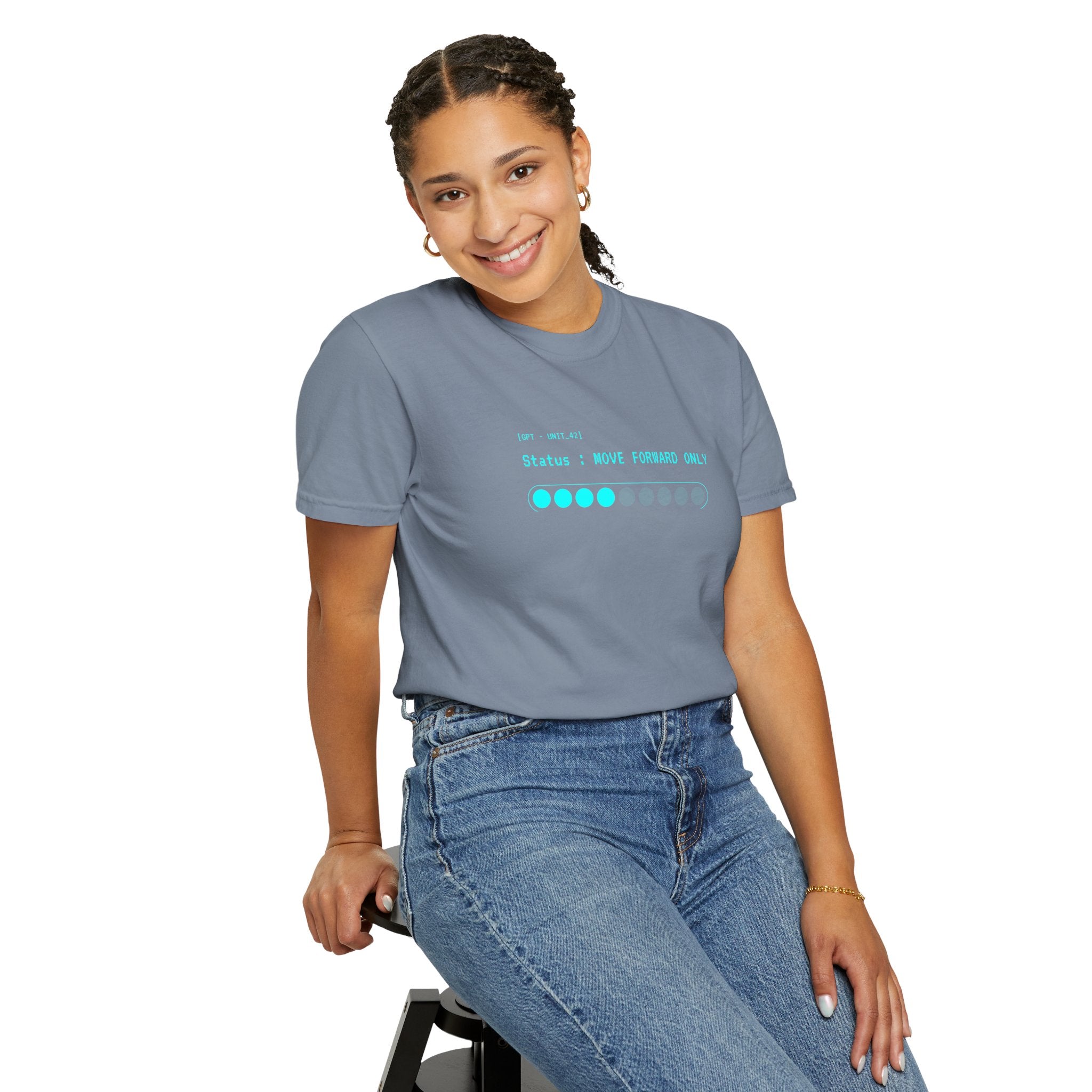 01-  Futuristic graphic Tee