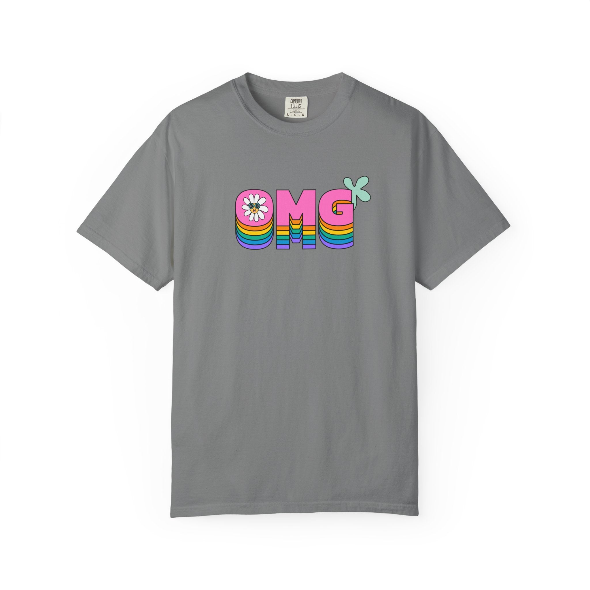 01 - Colorful retro tee 90s 80s / Tee rétro années 90 - 80