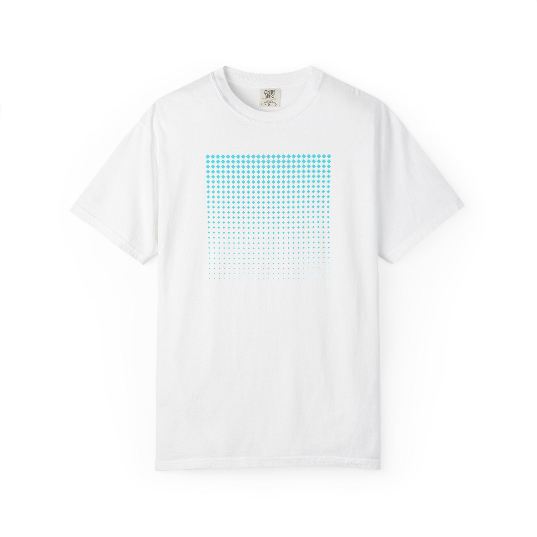 01- Unisex Blue Tech Tee