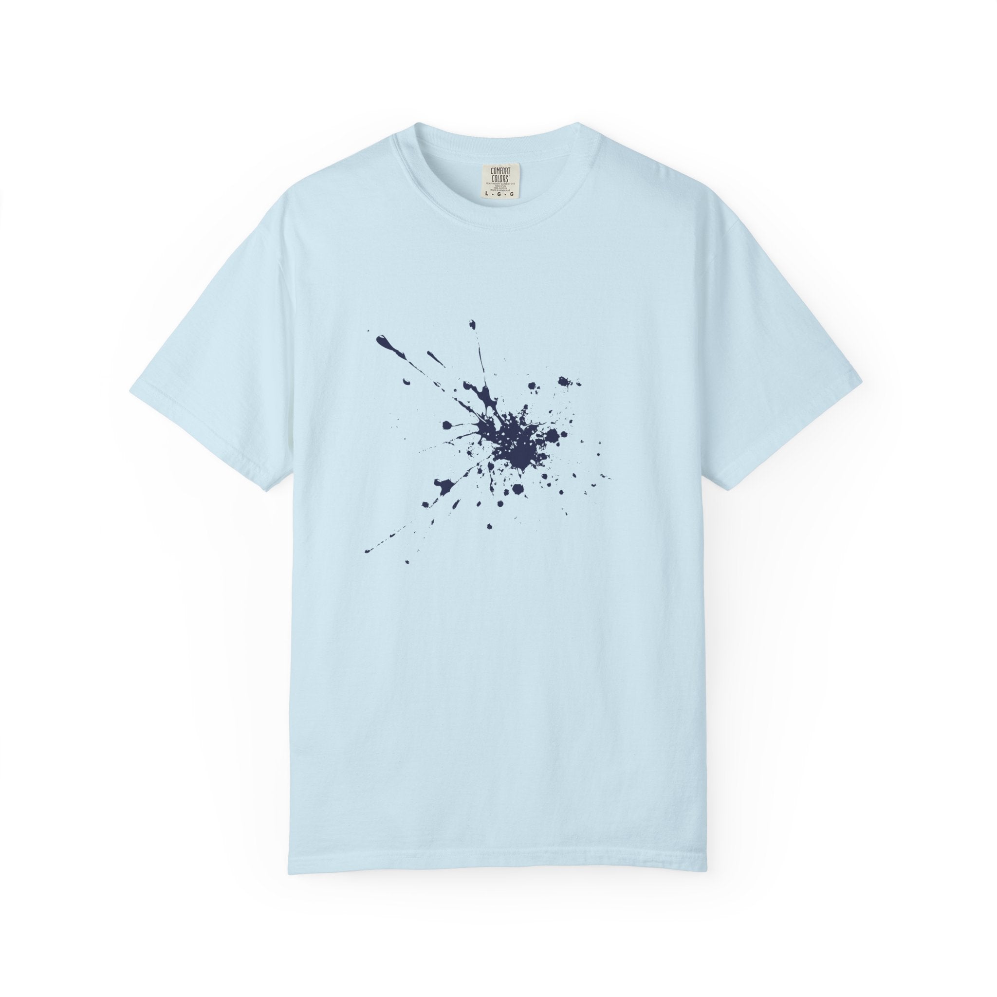 01- Unisex Paint splatter Tee
