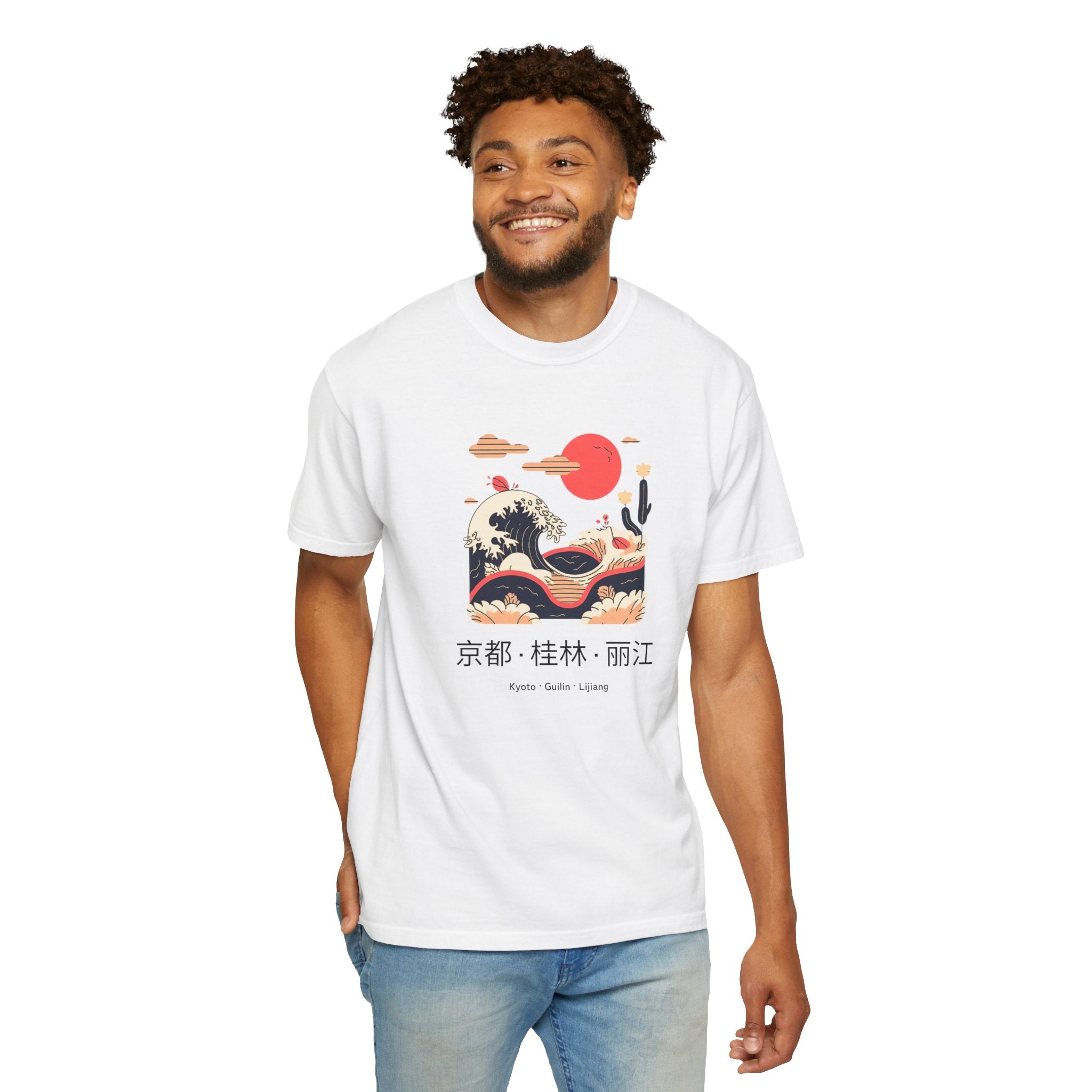 01 - Japanese Wave Kyoto Tee  / Tee Vague Japonaise Kyoto