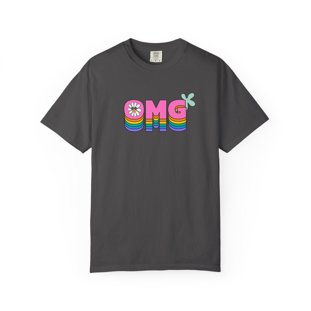 01 - Colorful retro tee 90s 80s / Tee rétro années 90 - 80