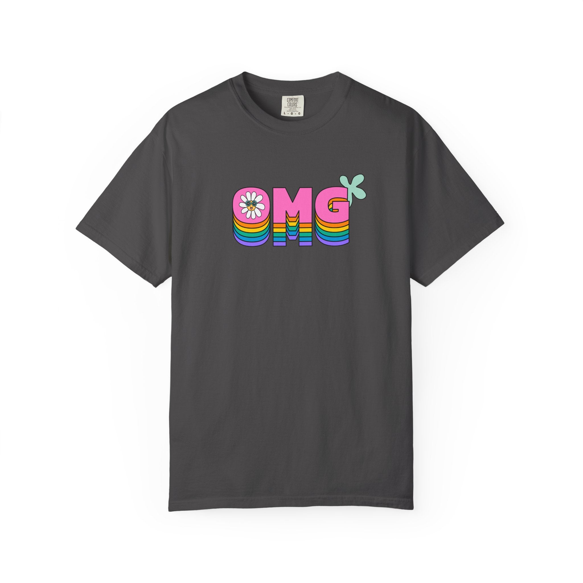 01 - Colorful retro tee 90s 80s / Tee rétro années 90 - 80