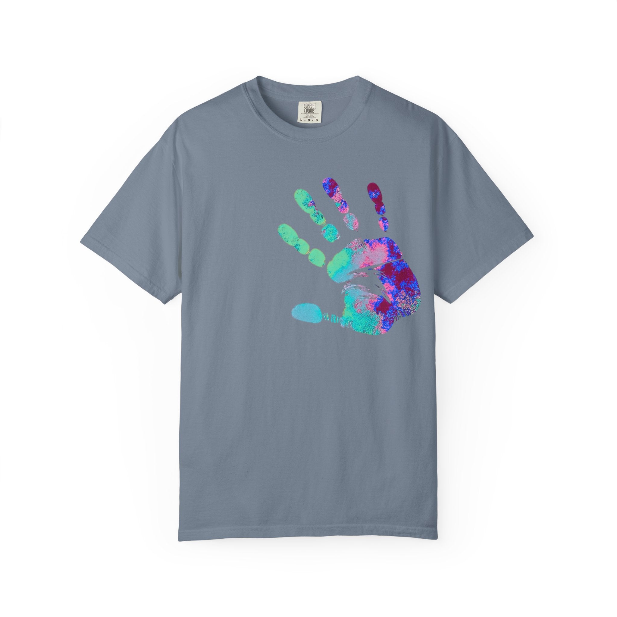 01 - Handprint Tee  / Tee empreinte