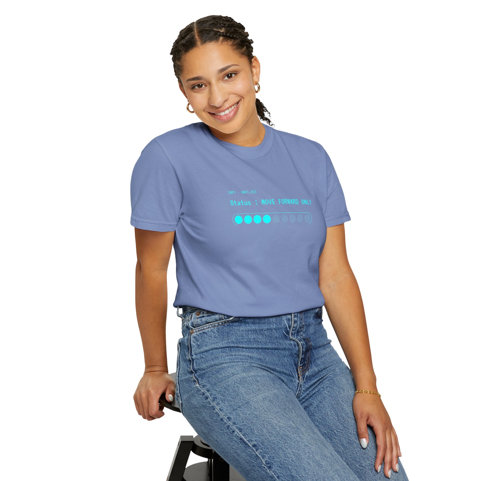 01-  Futuristic graphic Tee