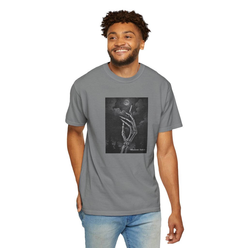 01 - Dark Squelette hand Graphic Tee