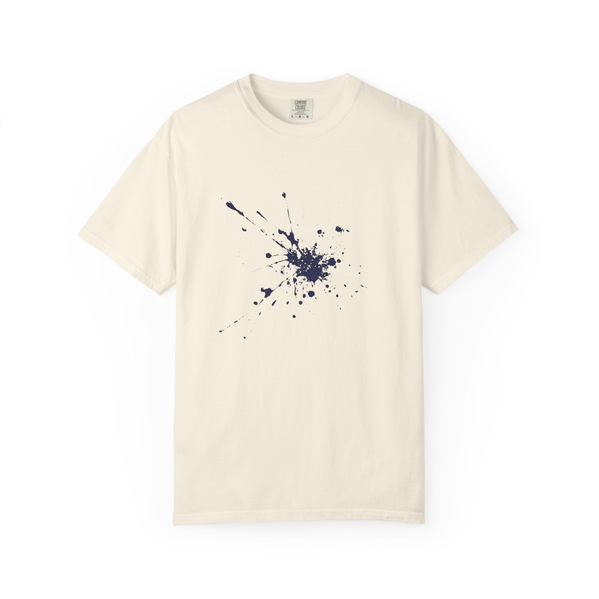 01- Unisex Paint splatter Tee