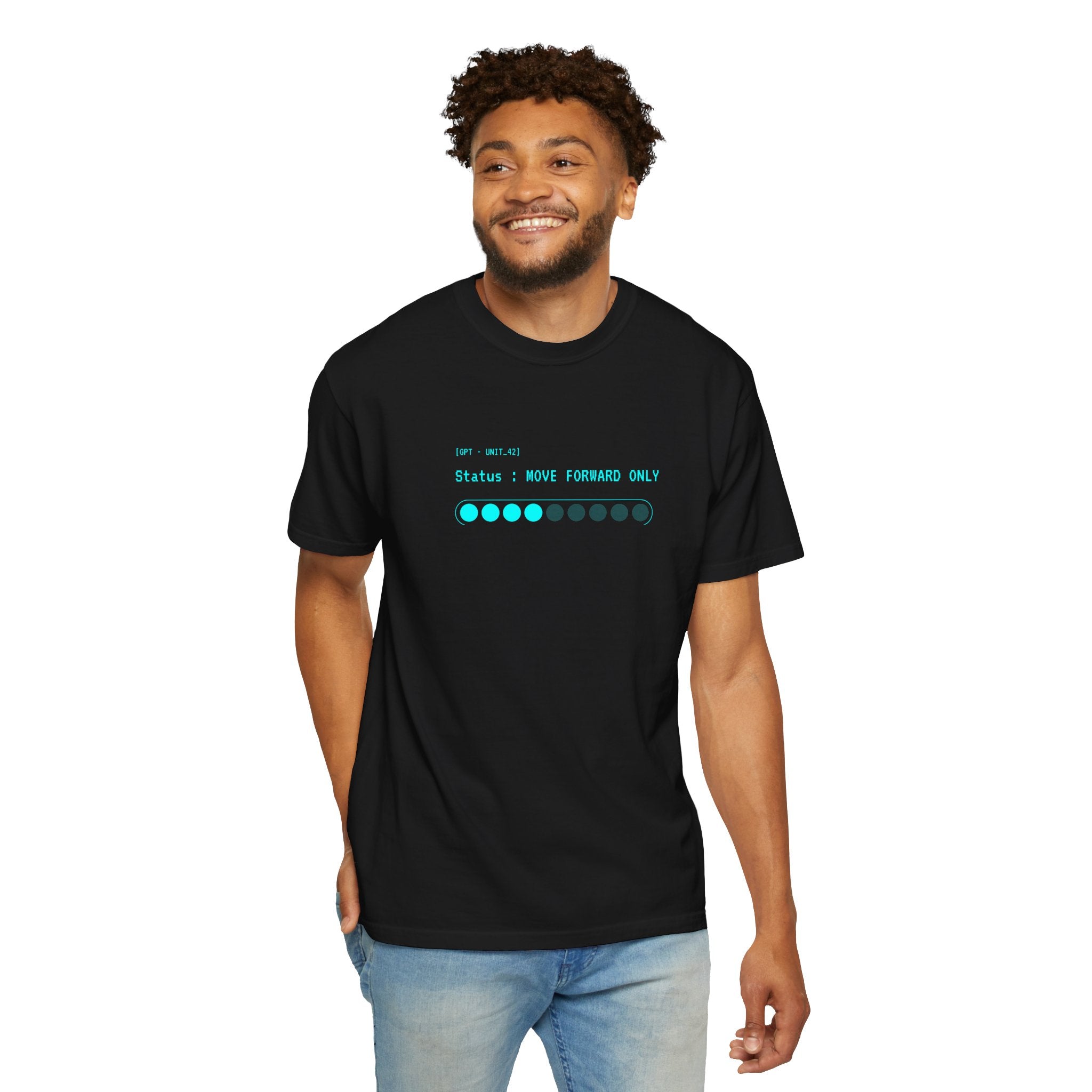 01-  Futuristic graphic Tee