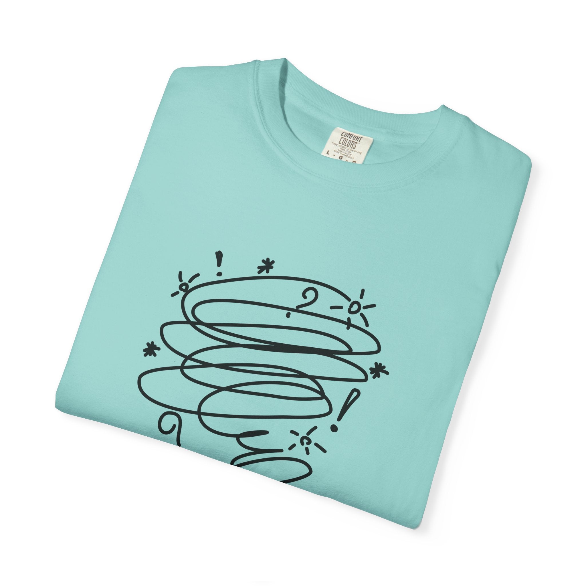 01- Minimal hand drawing Tee / Tee minimaliste dessin
