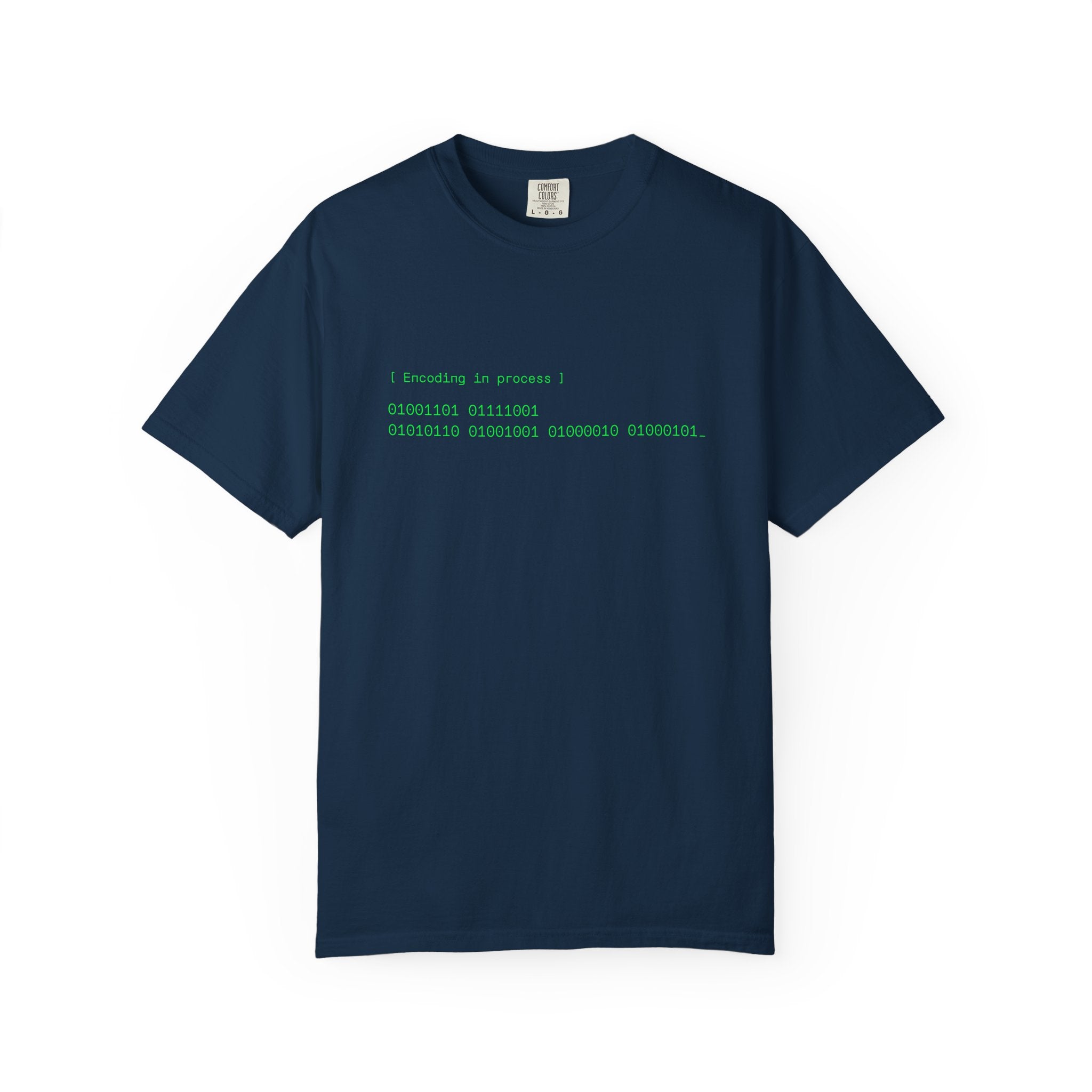 01- Binary codes Encoding graphic Tee