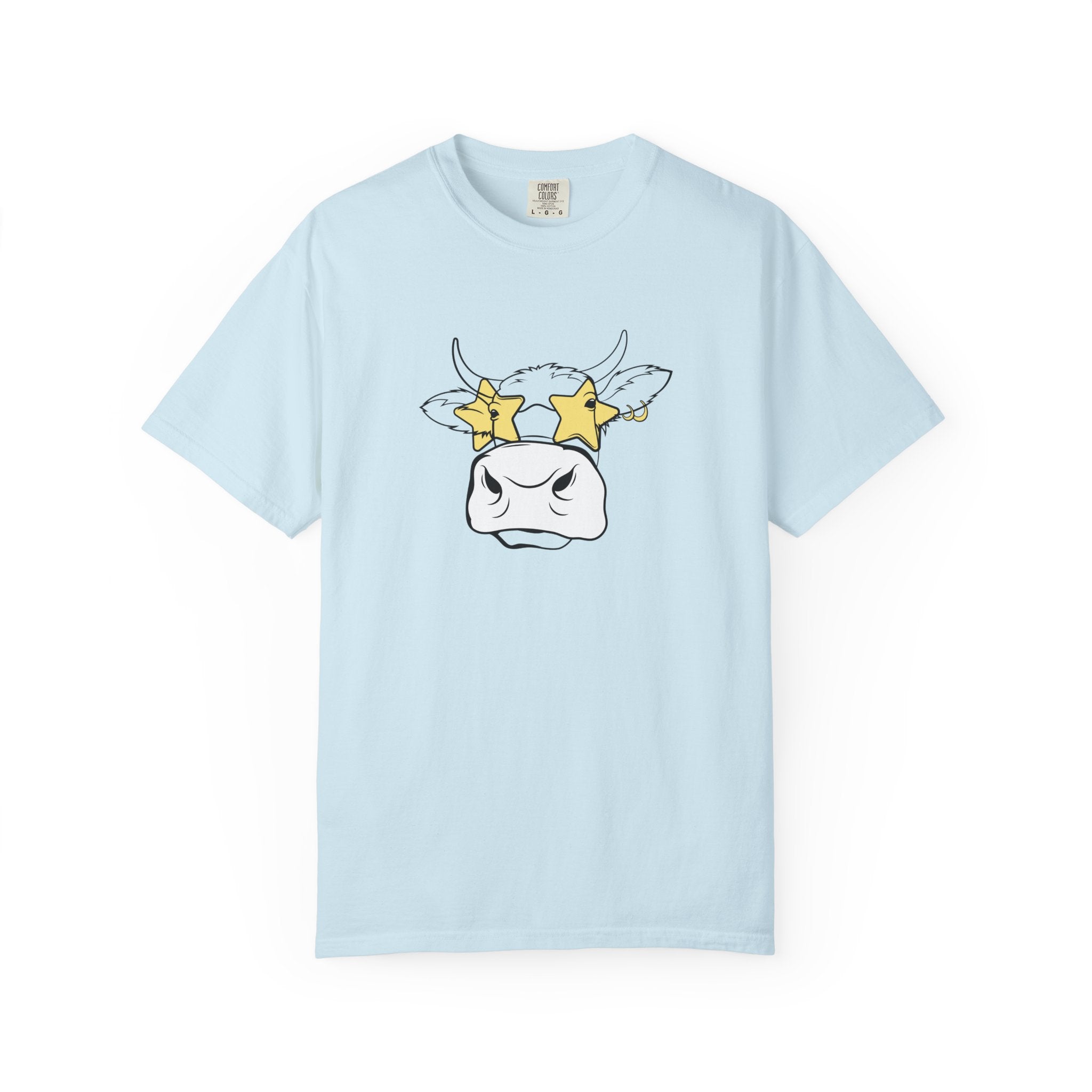 01 - Unisex Funny Cow Tee  / Tee unisex vache drôle