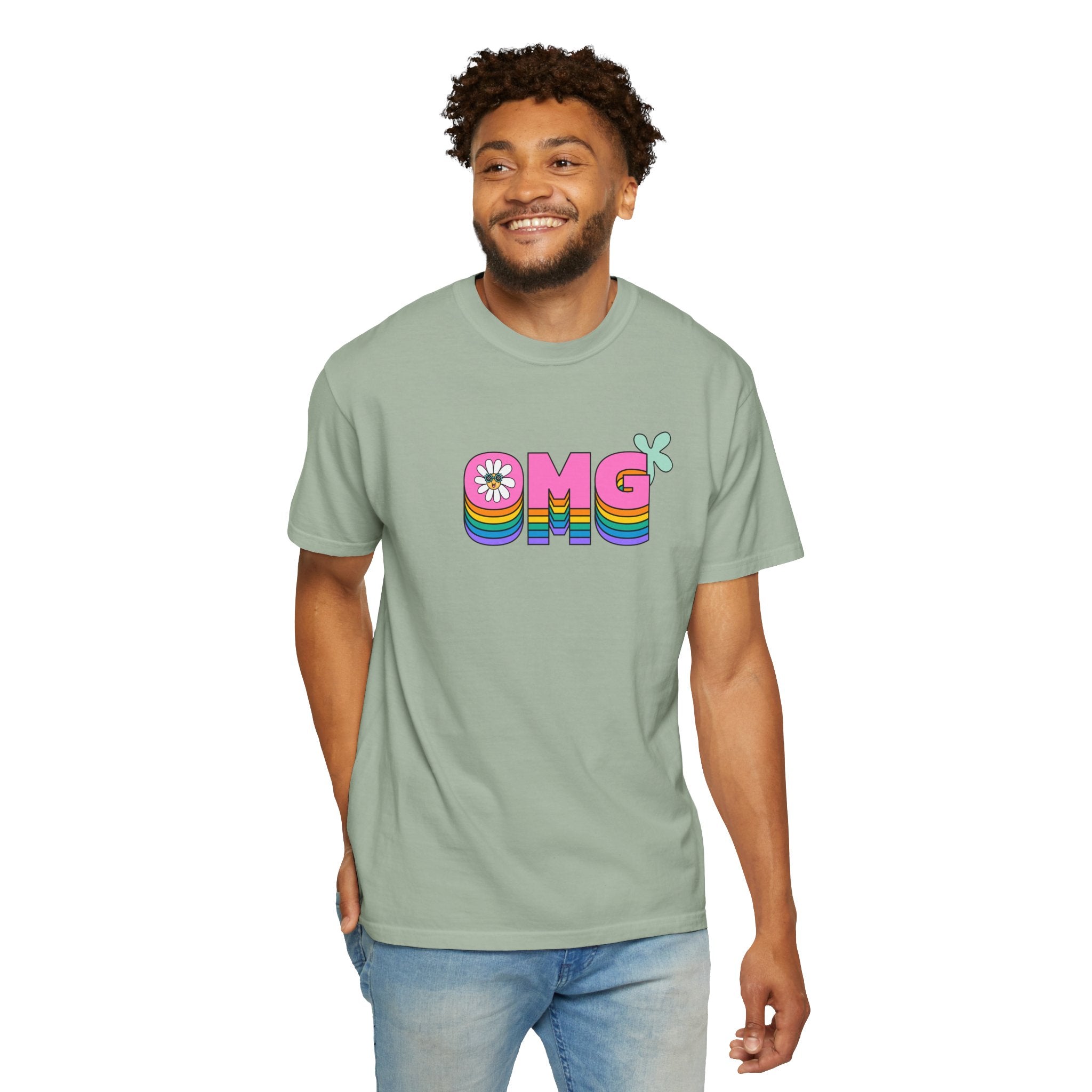 01 - Colorful retro tee 90s 80s / Tee rétro années 90 - 80