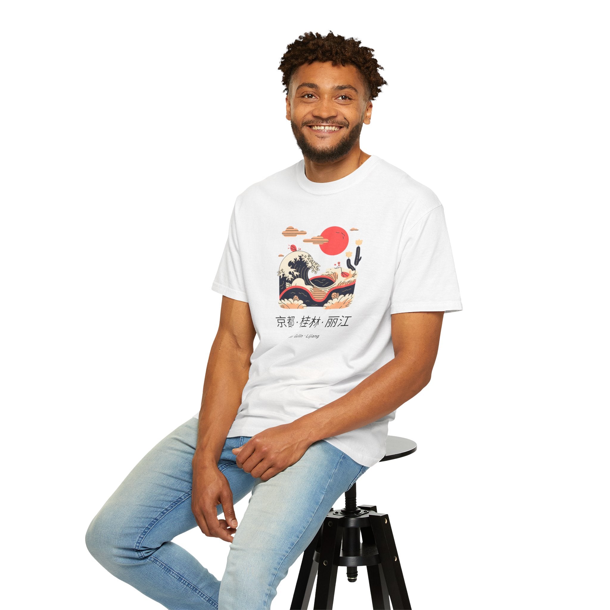 01 - Japanese Wave Kyoto Tee  / Tee Vague Japonaise Kyoto